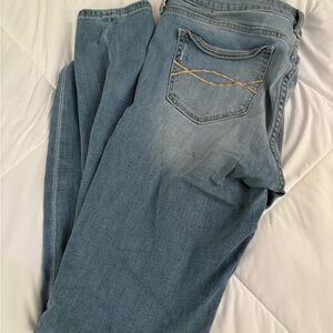 Abercrombie & Fitch Light Blue Straight Leg Jeans